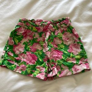 Janie and Jack floral shorts